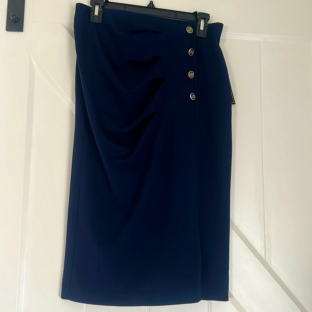 NYCC pencil skirt - navy blue size: S Retail:$18 NWT